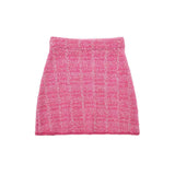 And Winter New Textured Short Knitted Coat 4331168 Miniskirt 4331169-Outfit