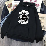 Cartoon Haikyuu Hoodies Men Funny Japanese Anime Streetwear Harajuku Karasuno Fly High Graphic Sweatshirts Unisex Tops