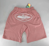 Ship High Street Print Logo Shorts In Trend Hic Hops Casual Trousers Men And