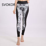 Print Legging Women High Waist Leggings Women Push Up Sexy Gym Leggings Heartbeat Print Pants