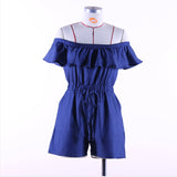 Straight Hair Women's Summer Dress New One-Word Flying Flying Sleeve With Lotus Leaf Side Pocket