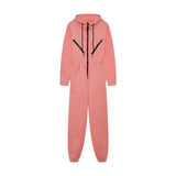 2025Ebay Hot Explosive Sports Casual Women's Hooded Jumpsuit