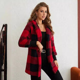 New Coat Loose Lattice Knitted Cardigan Fashion Sweater