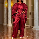 Temperament Round-Neck Three-Dimensional Lotus Leaf-Side Dress Collection Waist Thin Temperament Ass Banquet Dress