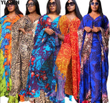 African Clothes for Women Two Piece Set Dashiki 2023 Fashion Long Dress Sets Pants Suits Outfits Party Dresses Plus Size-Outfit