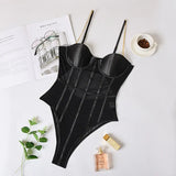 hirigin Sexy Bodysuit Women Lace Strapless Bodies For Women Female Bodys Overalls For Women Slim One Piece Bodycon Body