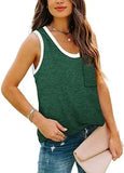 Women Tank Top Plus Size Elastic Sexy Summer Tank Tops Solid O Neck Off Shouled Casual White Tank