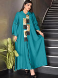Print Fringed Muslim