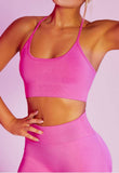 Crop Gym Sports Fitness Yoga Bra
