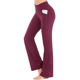 Wide-leg High Waist Casual Yoga