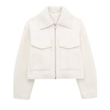 2025 Spring And Autumn Women's Street Fashion Soft This Short Jacket Jacket