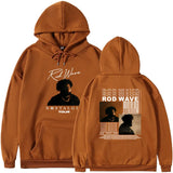 New ROD WAVE Hoodie Winter High Street Collar Plus Velvet Girl