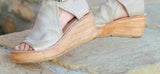 Sandals Shoes 2021 Summer Retro Peep Toe Platform Sandals PU Leather Zipper Thick Bottom Women Shoes Ladies
