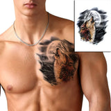 Waterproof Temporary Tattoo Sticker Pirate Ship Skull Flag Tatoo Water Transfer Fake Tatoo Flash Tatto Woman Man Kid 14.8*21