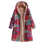 And Winter Fashion Burst Temperament Cardigan Two-Color Lattice Hooded Lady Plush Vest Coat