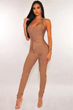 Quality Black Women Turtleneck Neck Rayon Bandage Jumpsuit Sexy Bodycon Celebrity Party Jumpsuits