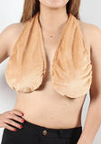 Halter wrap bath towel