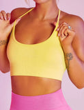 Crop Gym Sports Fitness Yoga Bra