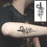 Water Transfer Tattoo Sexy Running Horse Anime Tattoo Body Art Waterproof Temporary Fake Flash Tattoo for Man Woman
