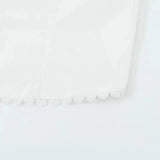 New French Vintage Design Pleated Square Collar Bubble Sleeve Shirt-Outfit