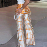 Women Casual Wide Leg Pants Chic Loose Trousers-Outfit