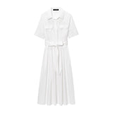 Spring New Temperament French Style Thin Temperament Goddess Fan Shirt Skirt