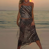 Women's Casual Pure Color Lotus Leaf Side Shorts Shirt Fashion Set Women's