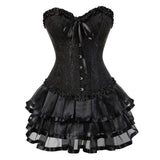 Court-Sleaf-Sleaf-Sedosom Set Rules Lotus Leaf Lace-Lace-Up