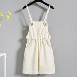 Women Lovely Wide-leg S-4XL Harajuku Korean Ulzzang Streetwear School Girls Female Casual Trendy Playsuits Summer