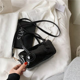 Female Bag New Simple Large-capacity Shoulder Bag PU Leather Zipper Messenger Bag Boston Fashion Handbags for Women
