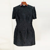 New Star Fashion Rosy Series Of Brocing Heavy Industry Nails Short Sleeve