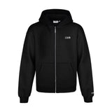New Zippered Open-Shirt Trousers Simple Letter-Print Hooded Jacket Jacket