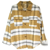 2021 Autumn Winter New Women's Long Sleeve Lattice Button Cardigan Jacket Coat Fashion Casual Street Loose Pocket Ladies