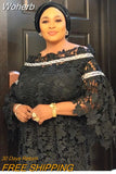 Africa Lace Dress Dashiki African Dresses For Women Super Size Traditional Boubou Robe Africaine Femme African Clothes-Outfit