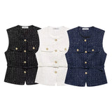 Single! Spring And Summer New Women's Fashion Casual Round Collar Single Buckle Belt