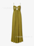 Women's Clothing Sexy Waist Temperament Big Swing Skirt Sling