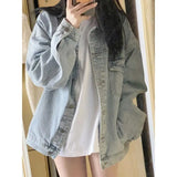Woherb Jacket Female Summer 2024 New Design Sense Niche Loose Casual Versatile Jacket Ins Tide-Outfit