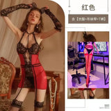 Insight Sexy Transparent Tender Strapped Garter Passion Clothes Seduction Uniform Passion