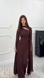 New Women's Temperament Elegant Solid Color Slim Slimming