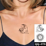 Water Transfer Tattoo Sexy Red Lips Print Tattoo Body Art Waterproof Temporary Fake Flash Tattoo for Man Woman Kid