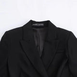 2025 New Women's Temperament Fashion Business With Belt Short Suit