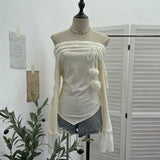 Cross Print Chest Vest Sling Female With Chest Cushions Anti-Slip Strip Short Babes Top