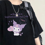 Harajuku T Shirt Sky Blue Japan Print Loose Short Sleeve T Shirt Anime Tops Women Fashion Clothing T Shirt for
