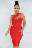 Sexy Cut Out With Mesh Sleeveless