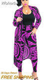 Piece Set Print African Dresses for Women Dashiki Plus Size Clothes Ankara Long Dress Suit Bazin Robe Africaine Femme 2023-Outfit