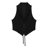 New Back Opening Design Vest 4749764-Outfit