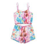 Hot Women 2 piece set Velvet Sleepwear Sexy Spaghetti Strap Shorts Pajamas Suit Ladies Casual Sleepwear Female Pajama Party