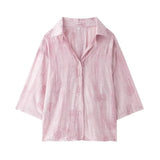 Loose Shirt 4786046 Jacquard Casual Pants 4786060 Suit-Outfit