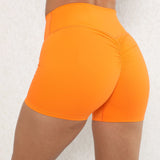 Woherb Peach Lift Hip Fitness Shorts Female Tight High Waist Running Sports Speed Drying Yoga Pants Hot Pants Summer-Outfit