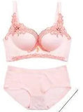 Lingerie Brassiere Seamless and Rimless Underwear Beautiful Flower Sexy Lace Floral Bra